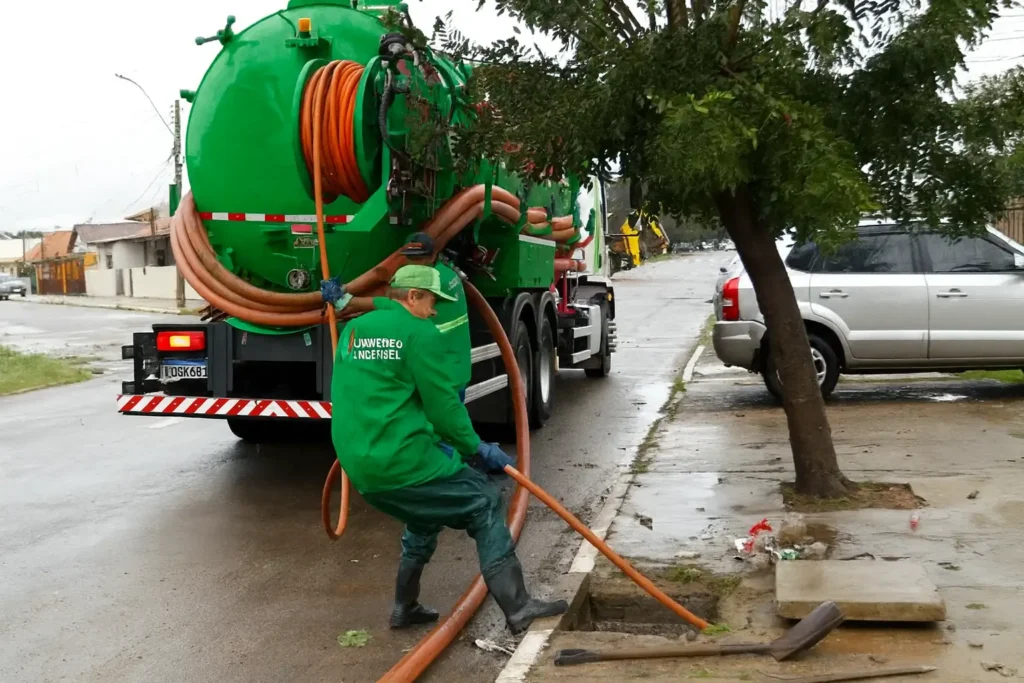 Hidrojateamento em Jundiaí